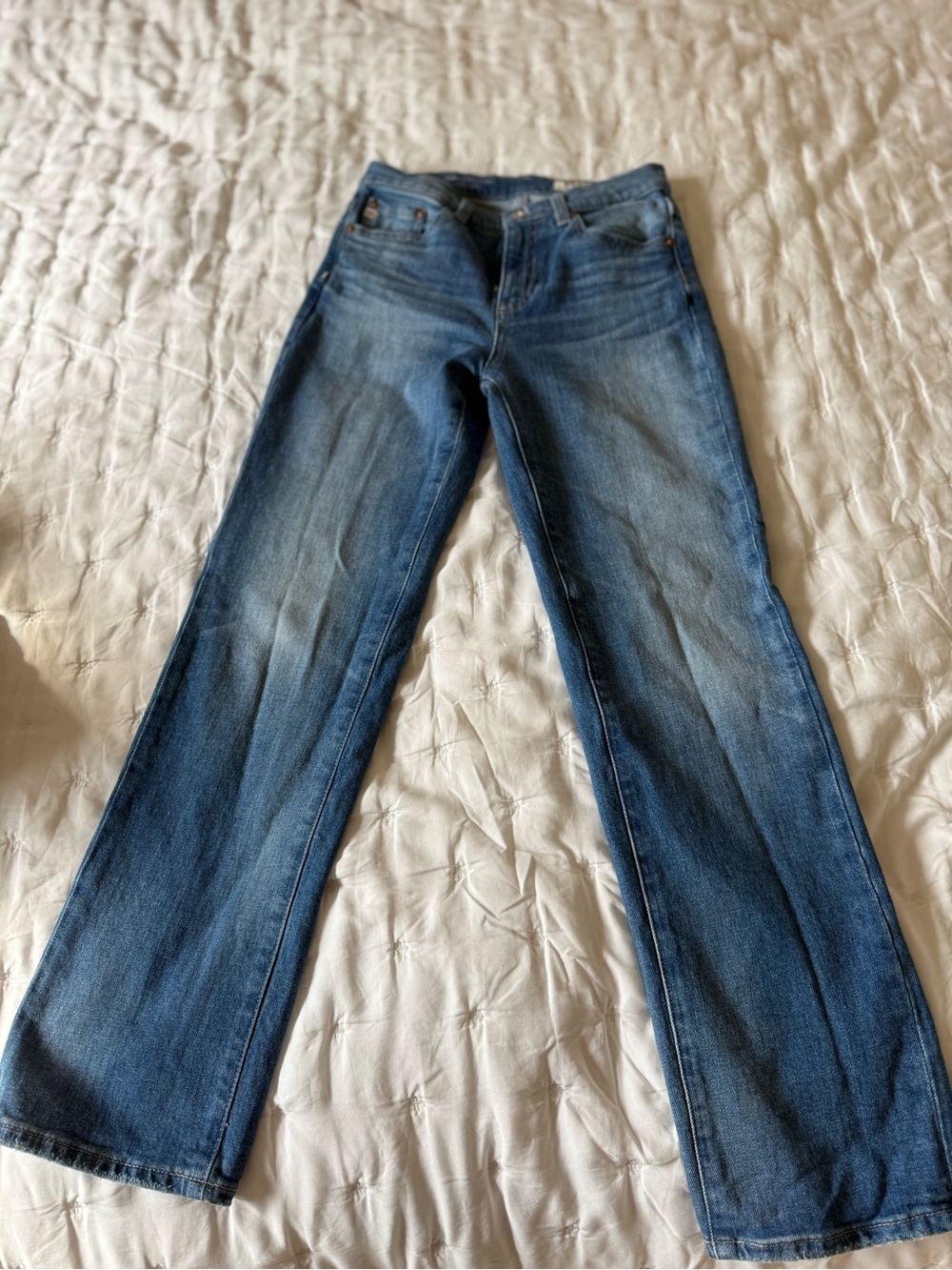 Ag Adriano Goldschmied Brinley Mid-Rise Straight